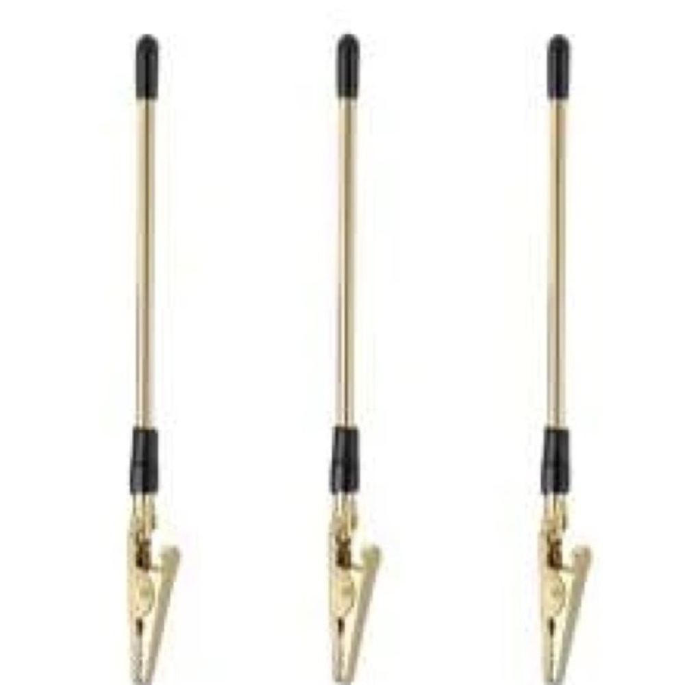 Gold and Black Metal Bracelet Fastener Assistant (price is for 1)